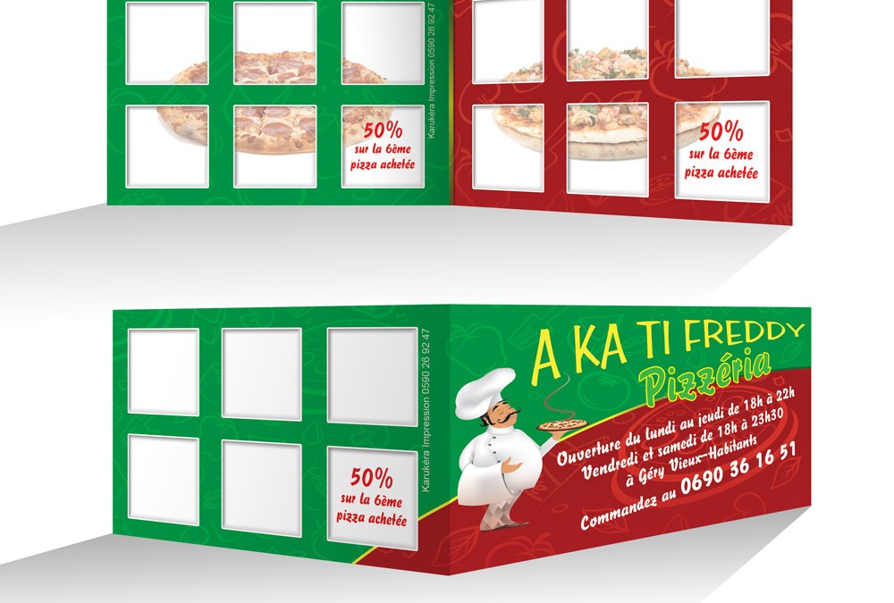 Carte de fidélité A Ka Ti Freddy