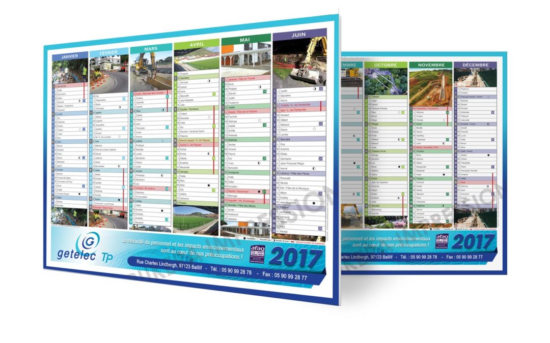 Calendrier – Getelec TP