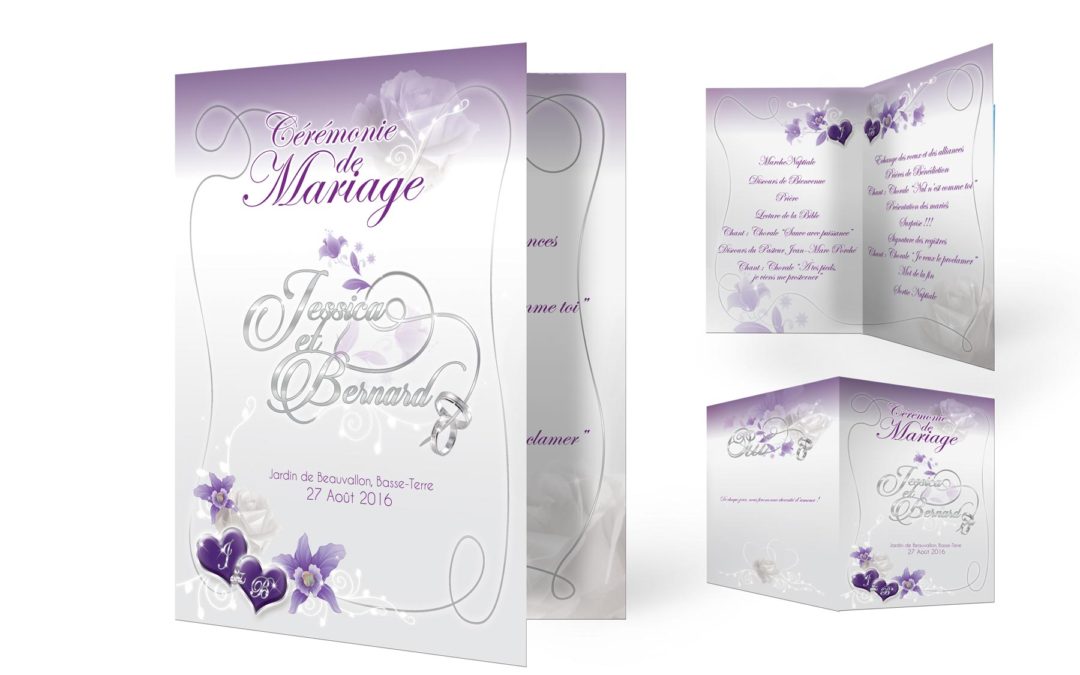 Faire-parts de Jessica et Bernard