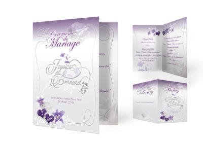 Faire-parts de Jessica et Bernard