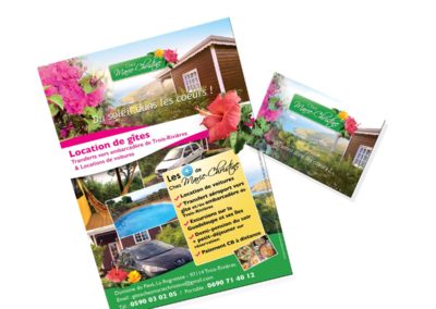 Chez Marie Christine Flyers+CDV
