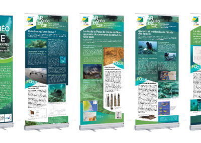Roll Up – Exposition Archéologie sous-marine