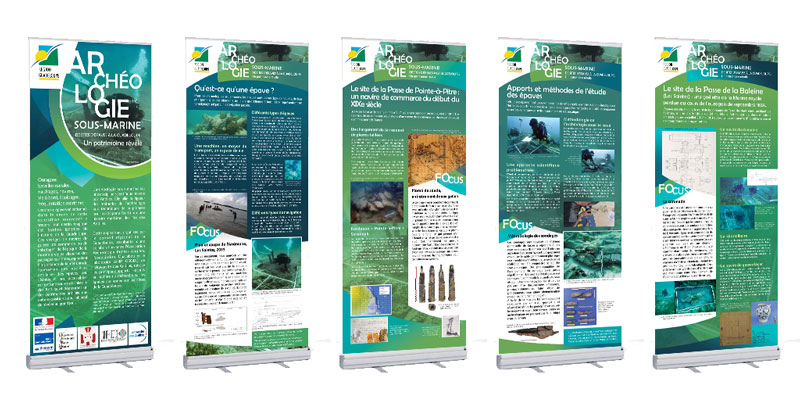 Roll Up – Exposition Archéologie sous-marine